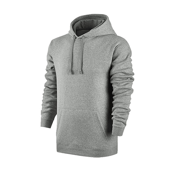 Grey cotton nike on sale hoodie