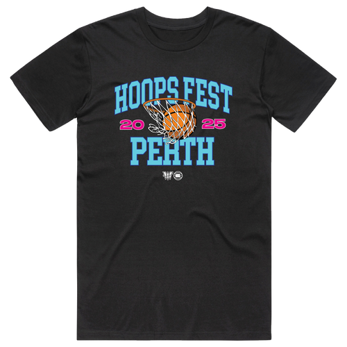 Hoops Fest 2025 'Collegiate' Cotton Tee
