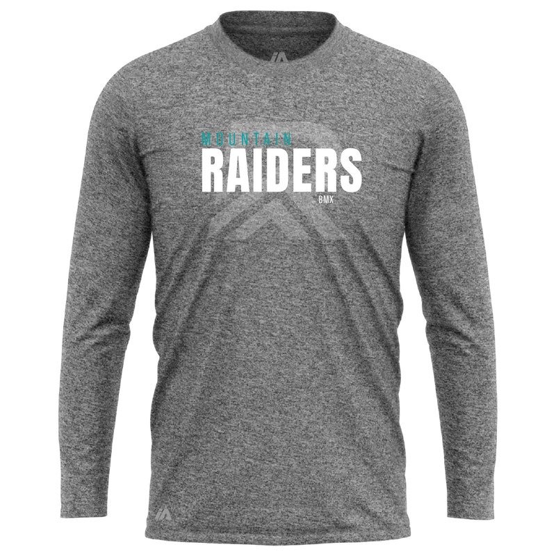Mountain Raiders BMX Performance LS Tee - Shadow Logo