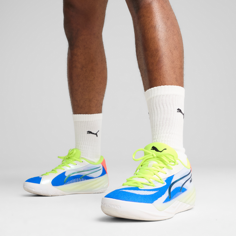 Puma All Pro Nitro - Puma White/Yellow Alert/Pink Alert