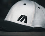 iAthletic Snapback Cap - Off-White/Black