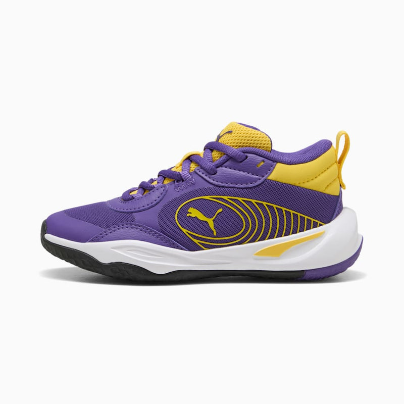 Puma Playmaker Pro JR - Team Violet/Pele Yellow