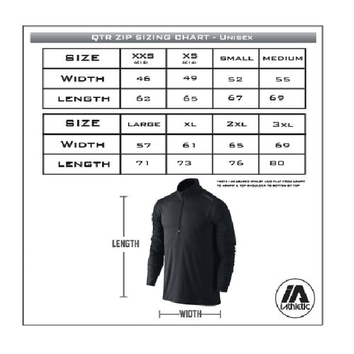 Wollondilly Razorbacks Pro Qtr Zip Jacket