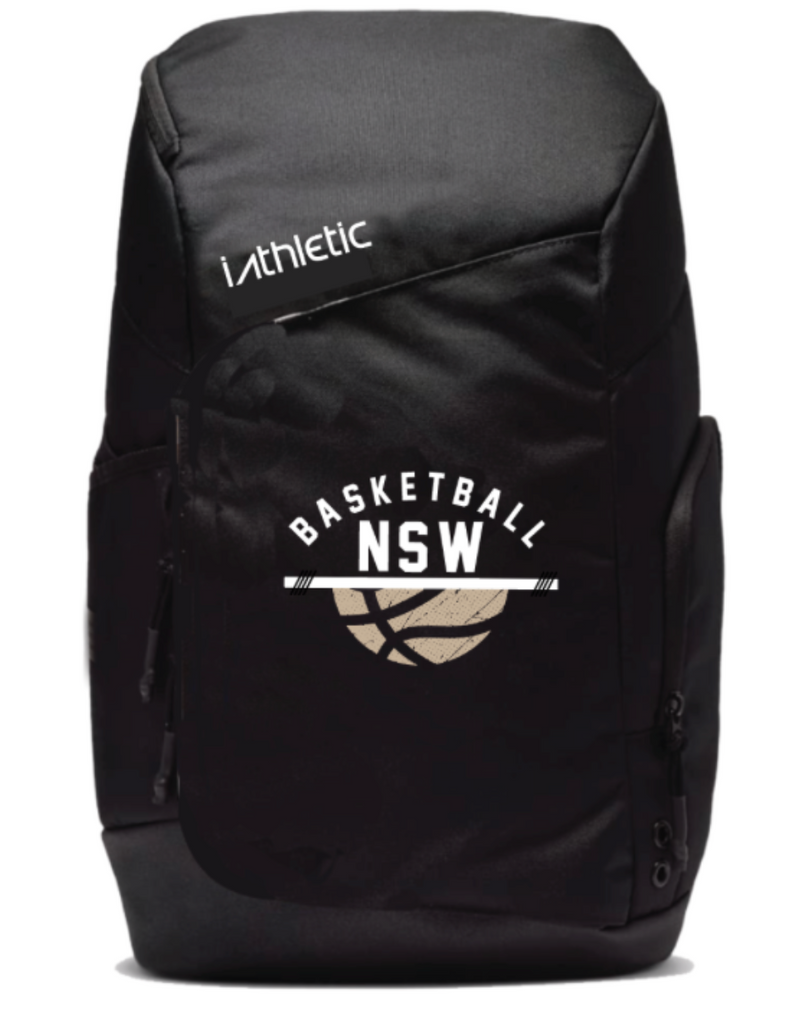 Basketball NSW Indigenous Elite Backpack - Black