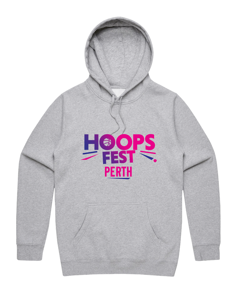 Hoops Fest 2024 All Logos Cotton Hoodie