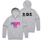 Hoops Fest 2024 All Logos Cotton Hoodie