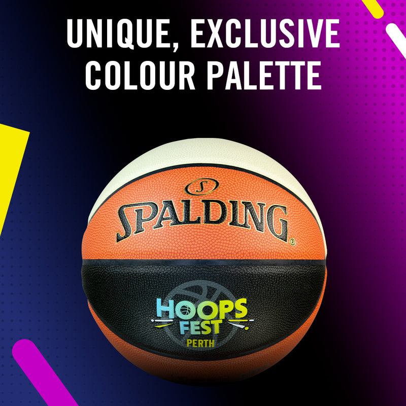 SPALDING HOOPS FEST INDOOR OFFICIAL GAME BALL