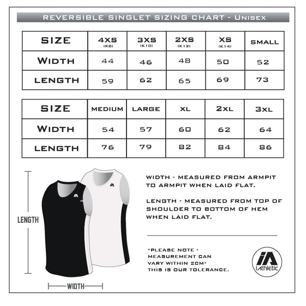 Wollondilly Razorbacks Training Reversible – iAthletic