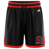 Lacrosse Australia MLS Adelaide Redbellies Casual Shorts - Black/Red/White