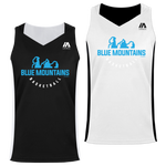 Blue Mountains Basketball Association "Arc" Logo Womens Training Reversible