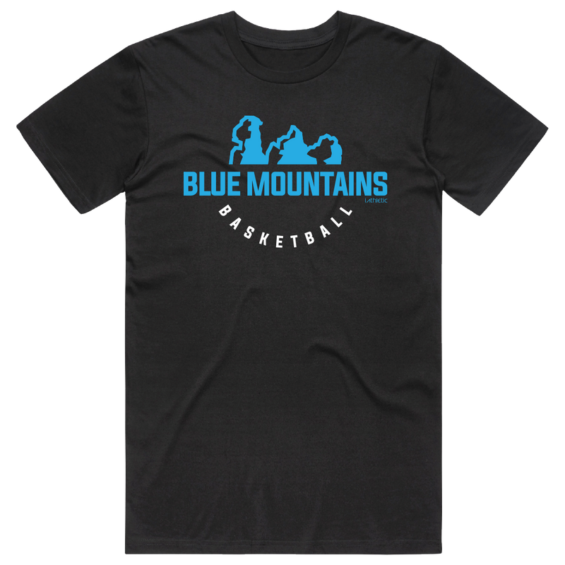 Blue Mountains Basketball Association "Arc" Logo Cotton Tee