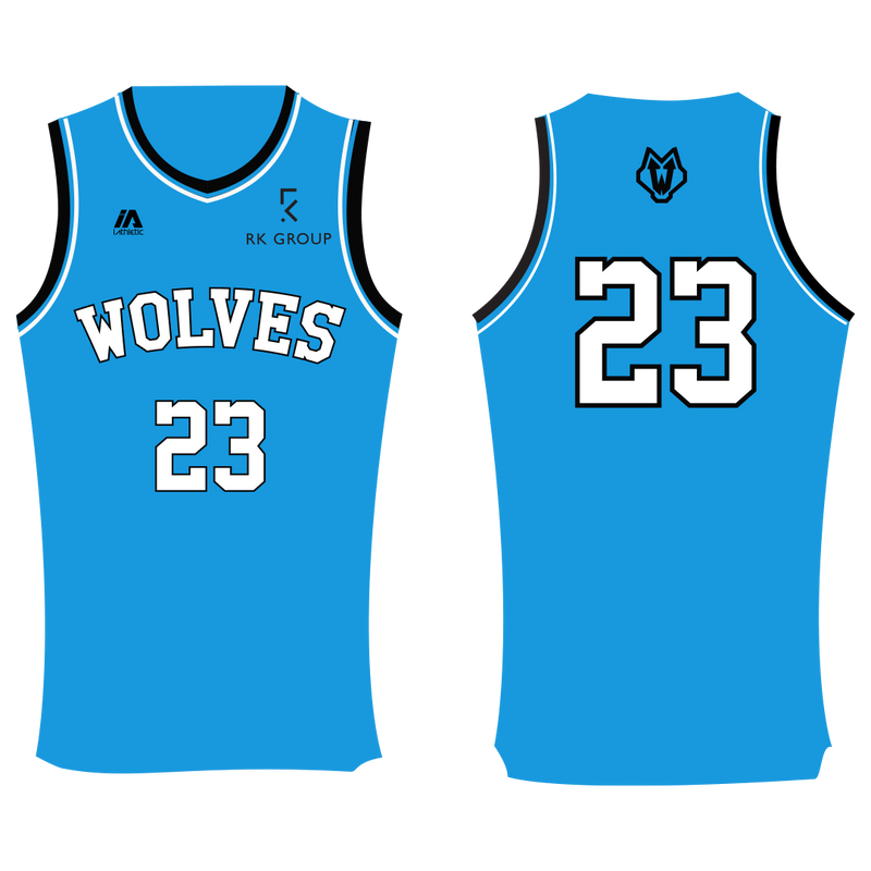 West Sydney Wolves Singlet - BLUE (Girls League)