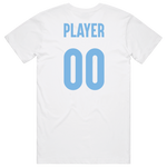 Basketball NSW State - White Cotton Tee