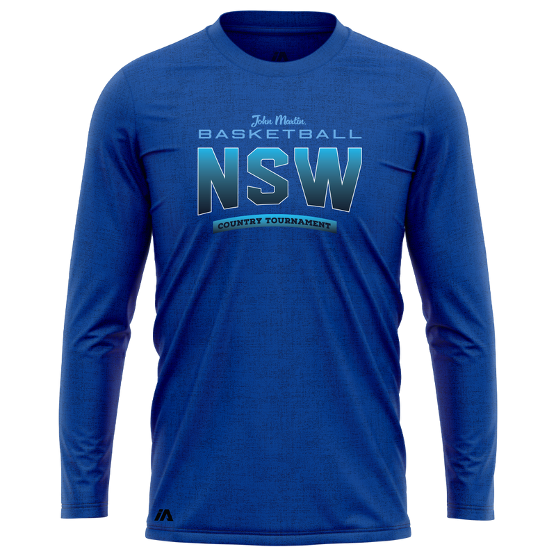 Basketball NSW Country Performance LS Tee