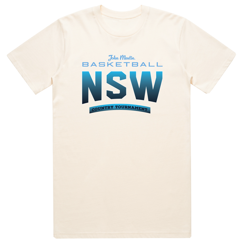 Basketball NSW Country Cotton Tee