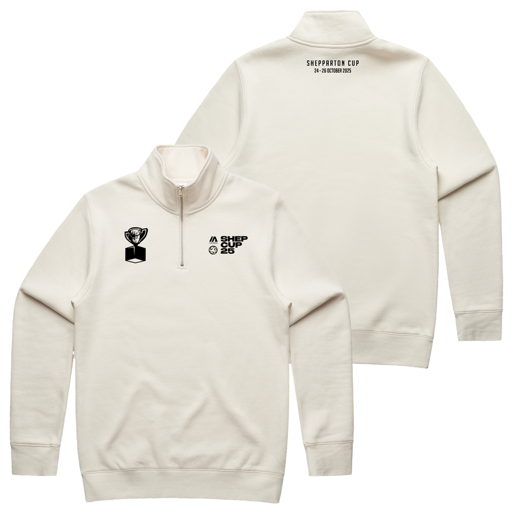 Shepparton Cup Half Zip Crew