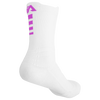 iAthletic Elite Performance Socks - White/White/Hot Pink