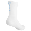 iAthletic Elite Performance Socks - White/White/Light Blue