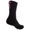 iAthletic Elite Performance Socks - Black/Black/Hot Pink