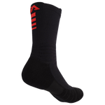 iAthletic Elite Performance Socks - Black/Black/Red