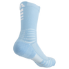 iAthletic Elite Performance Socks - Light Blue/Light Blue/White