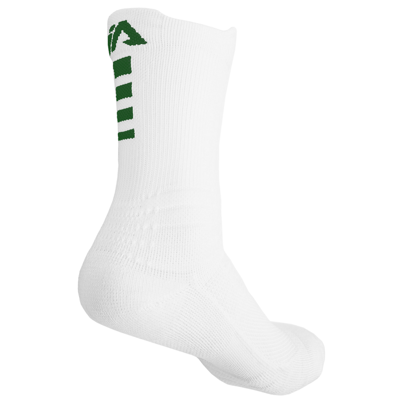 iAthletic Elite Performance Socks - White/White/Green