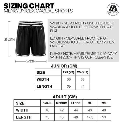 Canterbury Cougars Black/Black Men's Casual Basketball Shorts