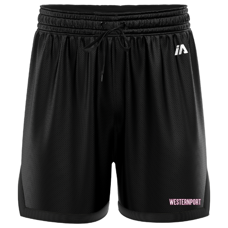 Westernport WM Logo Casual Shorts - Black/Black