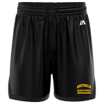 Deaflympics Australia Casual Shorts with Pockets - Black/Black