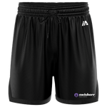 Swisherr Hoops Academy Coach Shorts - Black