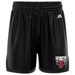 Hyats Bulls Casual Shorts - Black/Black