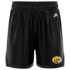 Cessnock Basketball Casual Shorts with Pockets - Black/Black