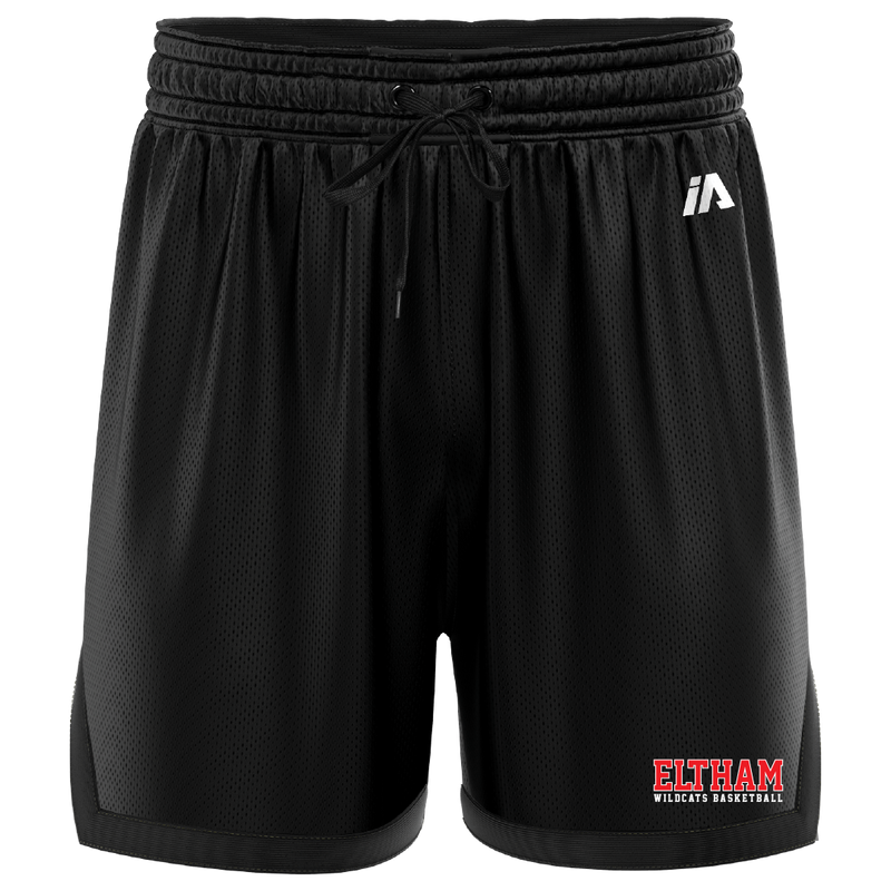 Eltham Wildcats Casual Shorts with Pockets - Black/Black