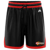 Balwyn Blazers Casual Shorts with Pockets - Black/Red/White