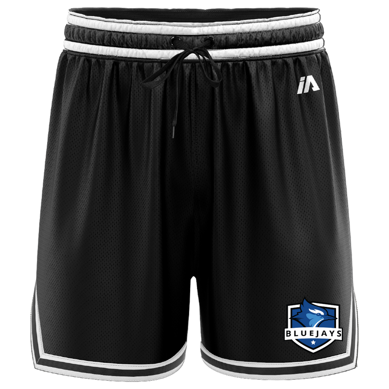 Blue Jays Basketball Casual Shorts - Black/White