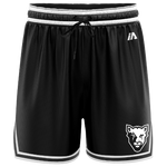 McKinnon Basketball Casual Shorts with Pockets - Black/White