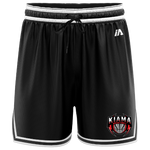 Kiama Basketball Casual Shorts - Black/White