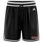 Eltham Wildcats Casual Shorts with Pockets - Black/White