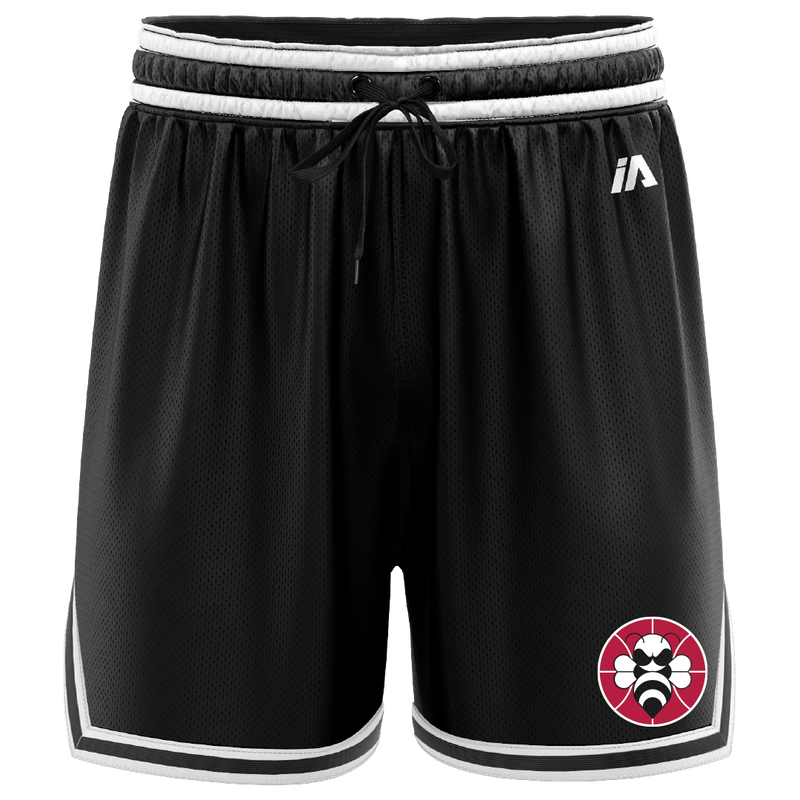 Byron Bay Beez Casual Shorts - Black/White