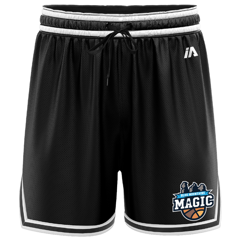 Blue Mountains Magic Casual Shorts - Black/White