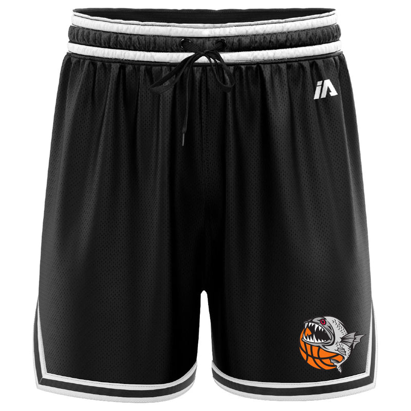 Preston Piranhas Casual Shorts - Black/White