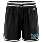 Waikato Country Casual Shorts - Black/White