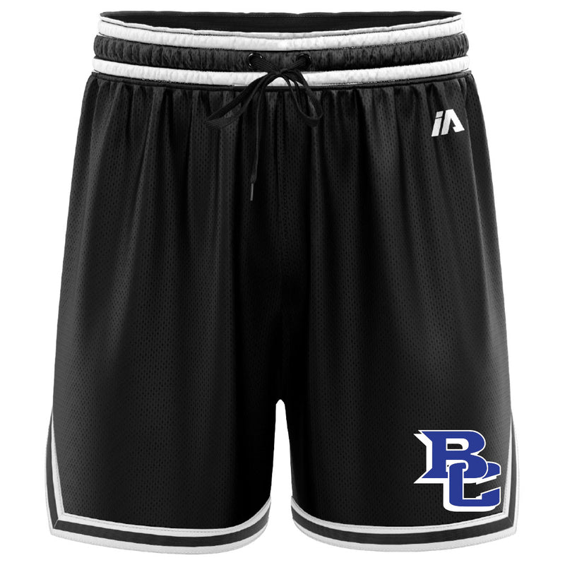 Berwick College Casual Basketball Shorts - Black/White