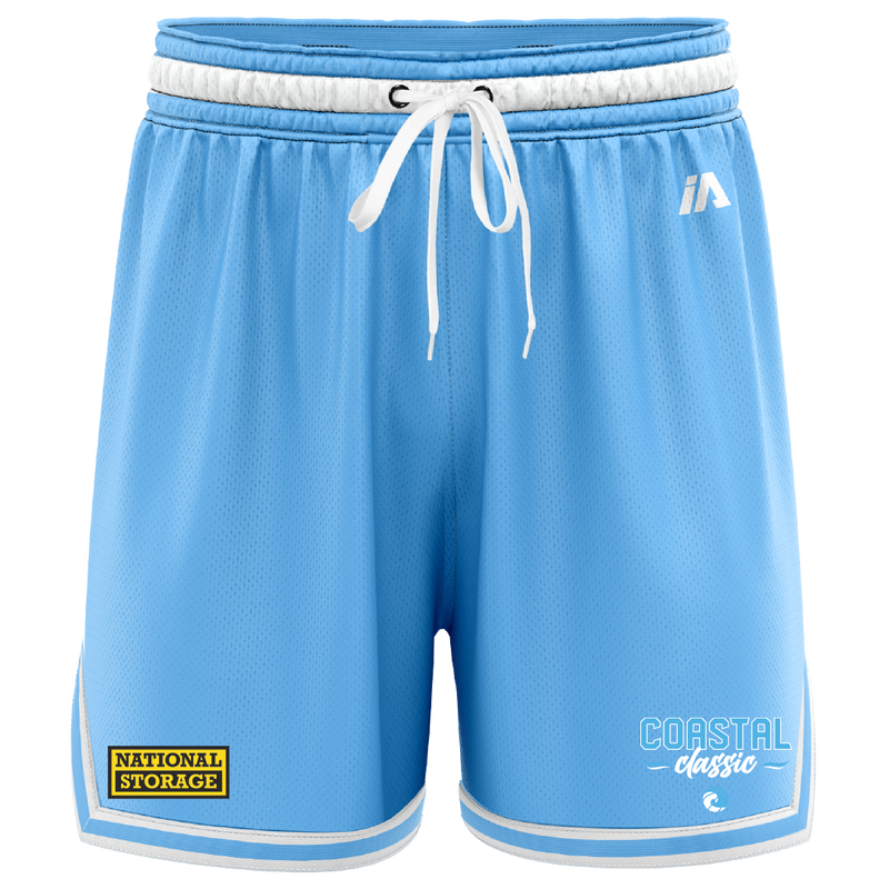 Coastal Classic 2025 Casual Shorts - Carolina/White