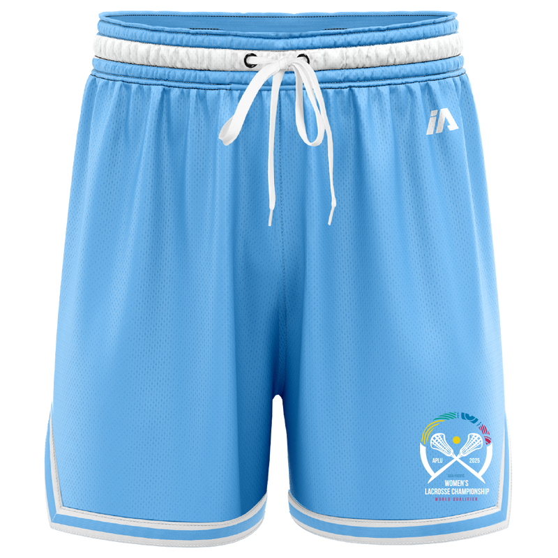 Lacrosse APLU Casual Shorts - Carolina/White