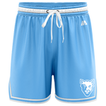 McKinnon Basketball Casual Shorts with Pockets - Carolina/White