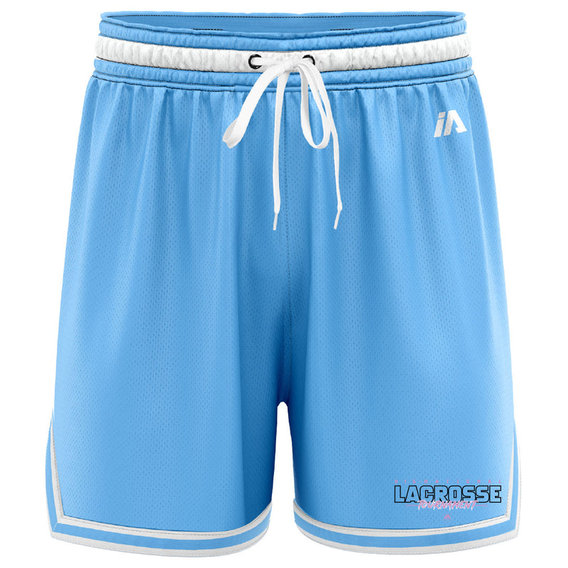 Lacrosse Australia U15 Casual Shorts - Carolina/White