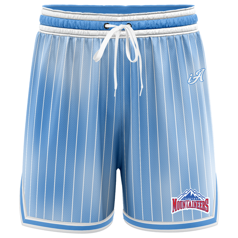 Toowoomba Mountaineers Casual Shorts - Faded Stripe Blue