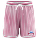 Toowoomba Mountaineers Casual Shorts - Faded Stripe Pink