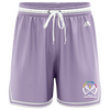 Lacrosse APLU Casual Shorts - Lavender/White